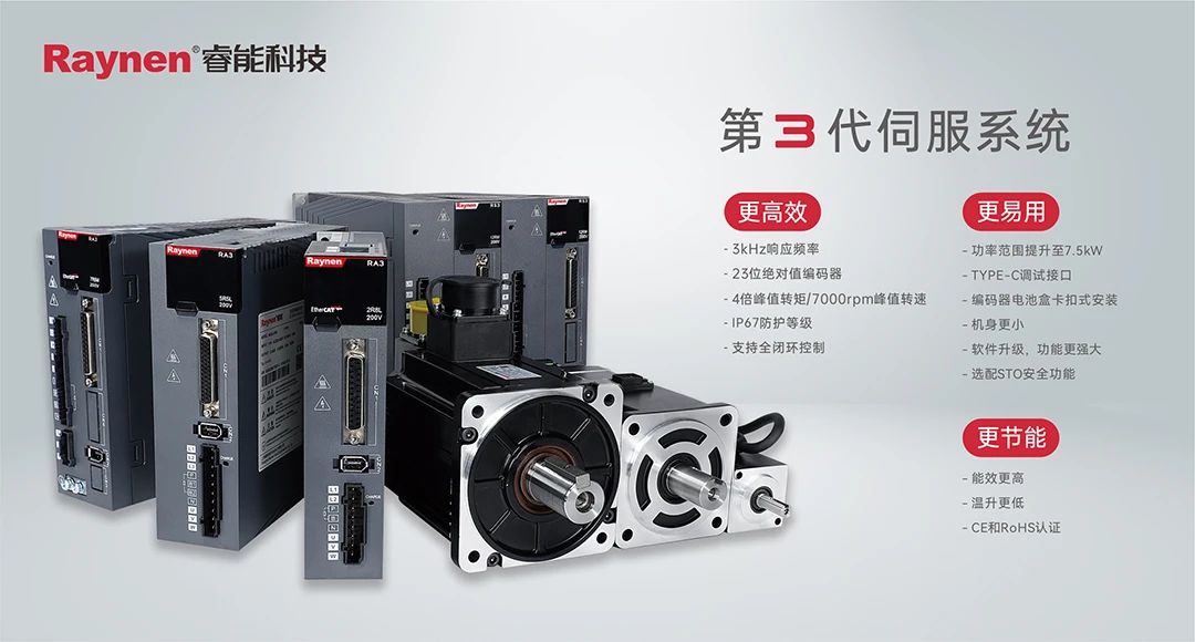 喜訊！睿能第3代伺服系統榮獲“CMCD 2022年度運動控制領域創新產品”獎項(圖3)